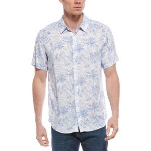 Endless Summer Mens  Button-Down Shirt, White